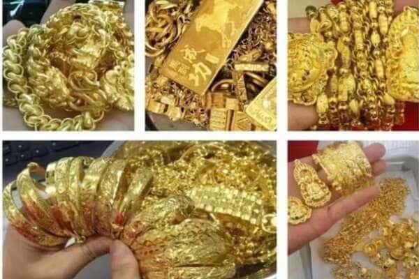 马鞍山花山区回收黄金